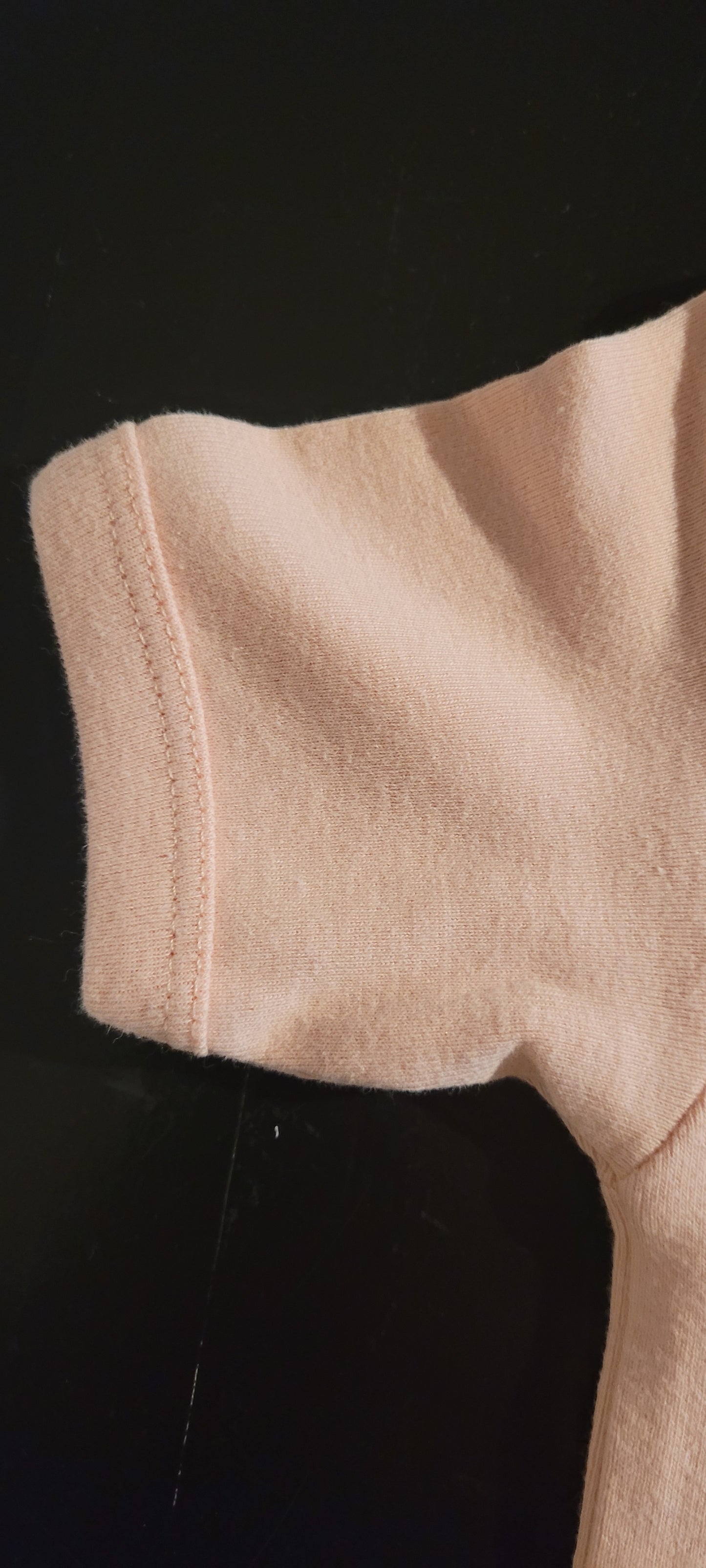 amichibelle® Gammel rosa bomull body kortarmet