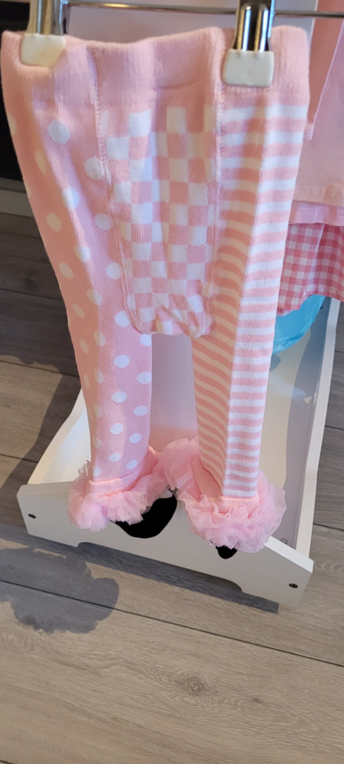 Strømpebukse ballerina sort rosa