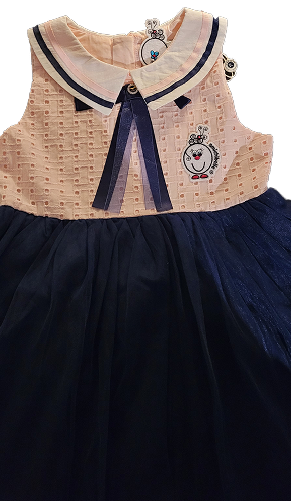 amichibelle® Rosa blå prinsesse tyllkjole