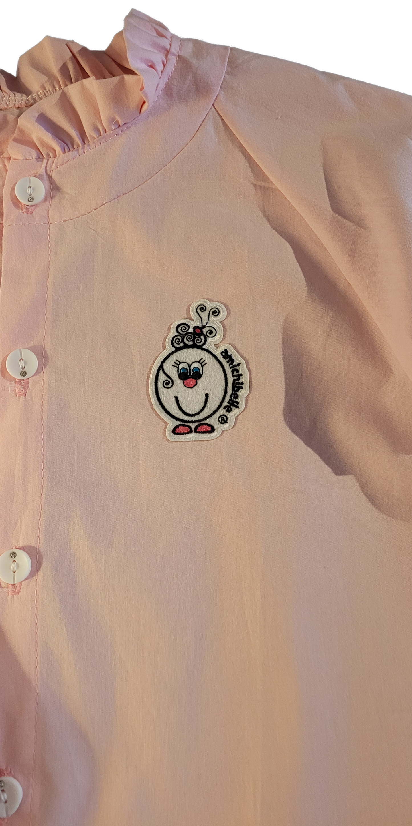 amichibelle® Rosa prinsesse hjerte bluse